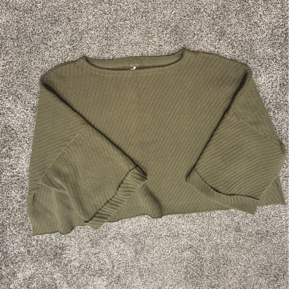 Free People cropped sweater